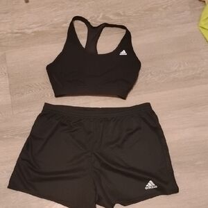Adidas Black Athletic Set